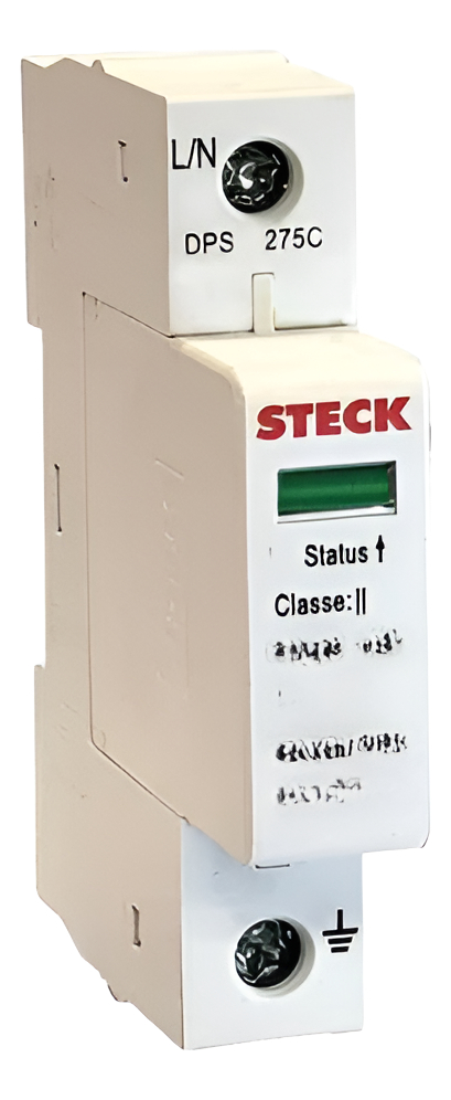 PROTECTOR SOBRETENSION C/CARTUCHO 65KA 275V CLASEII STECK - DPS65275C