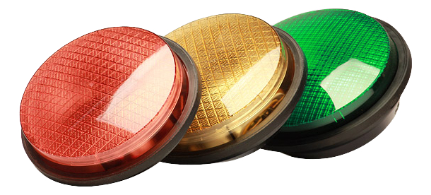 SEMAFORO LED 1X200MM VERDE COMPLETO TACUAR