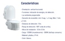 SENSOR MOV. INFRA. 180° BCO VERT-HORIZ DAYTON - E78180B