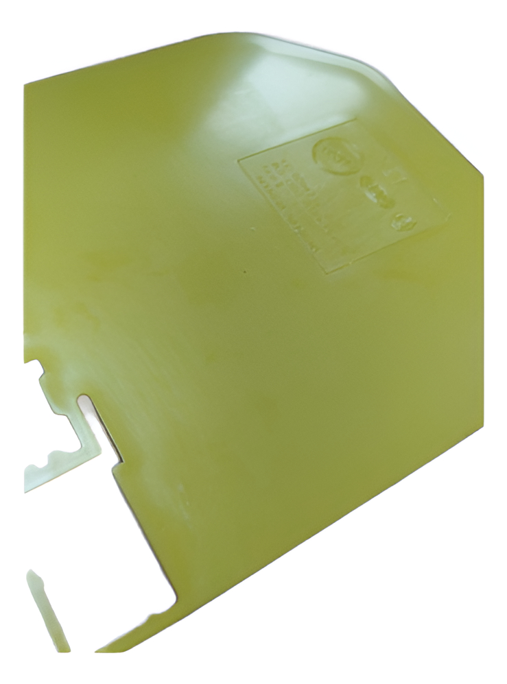 SEPARADOR P/BORNE BPN 2,5 76X77 AMARILLO ZOLODA - SE3