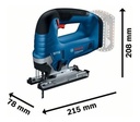 SIERRA CALADORA GST 185-LI 18V  BOSCH - 06015B30E1