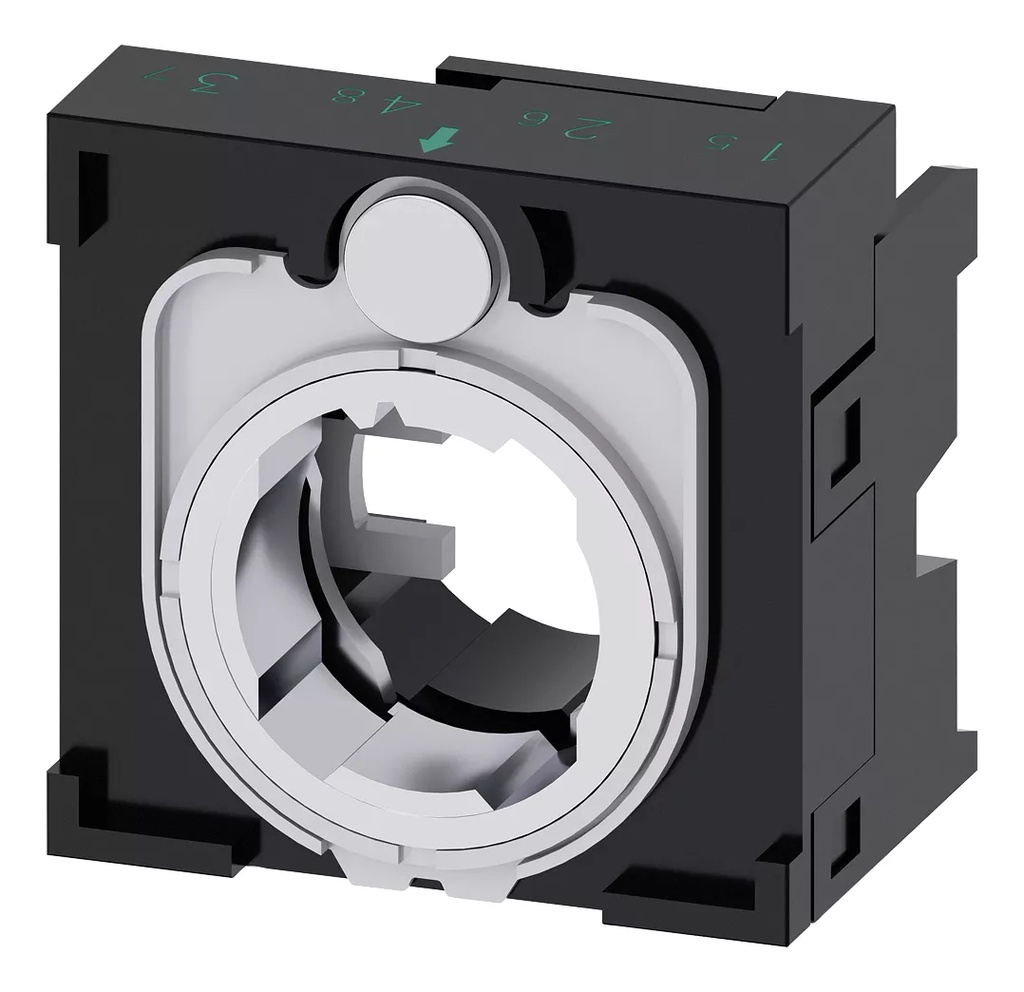 SOPORTE SIRUS ACT. PLASTICO S/CONTAC SIEMENS - 3SU1500-0AA10-0AA0