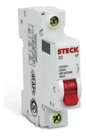 TERMICA 1X6A C 3KA STECK - SDD61C06