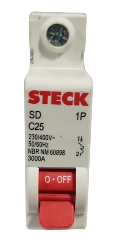 TERMICA 1X6A C 3KA STECK - SDD61C06