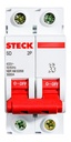 TERMICA 2X16A C 3KA STECK - SDD62C16