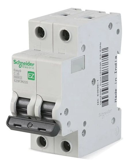 TERMICA 2X25A 4,5KA C SCHNEIDER - EZ9F34225