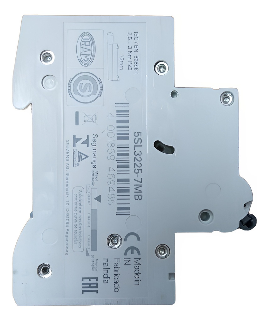 TERMICA 2X25A 4,5KA C SIEMENS - 5SL3225-7MB