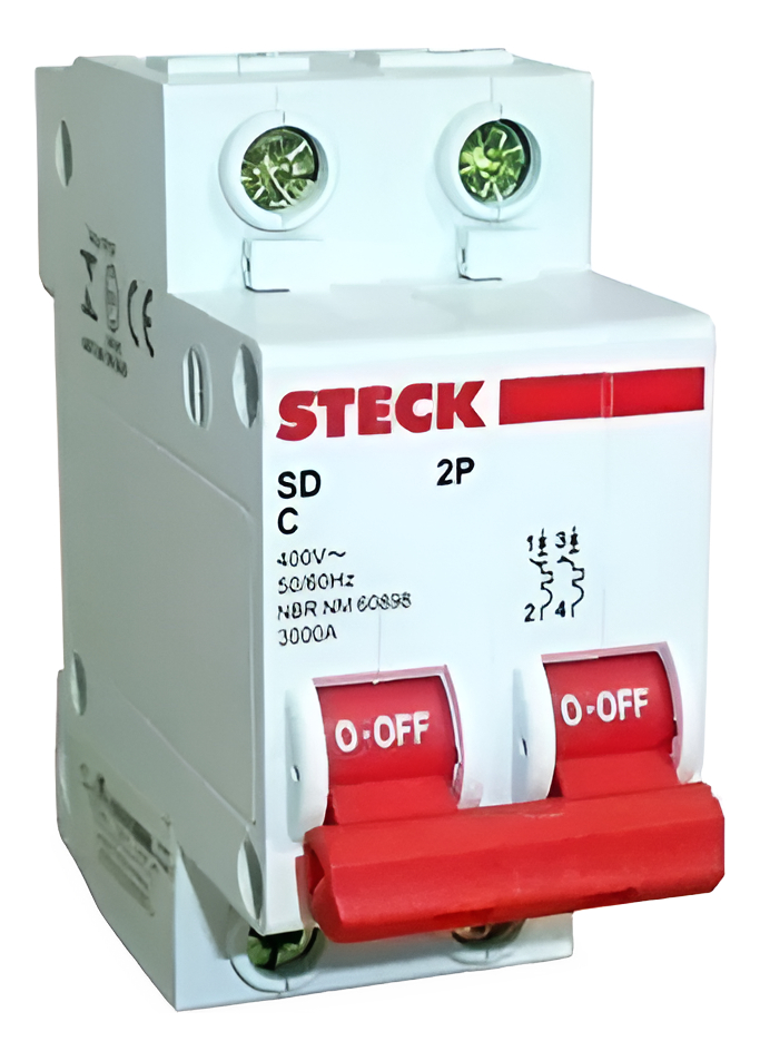 TERMICA 2X2A C 3KA STECK - SDD62C02