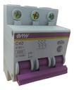 TERMICA 3X40A 4,5KA CURVA C BAW - K43C40