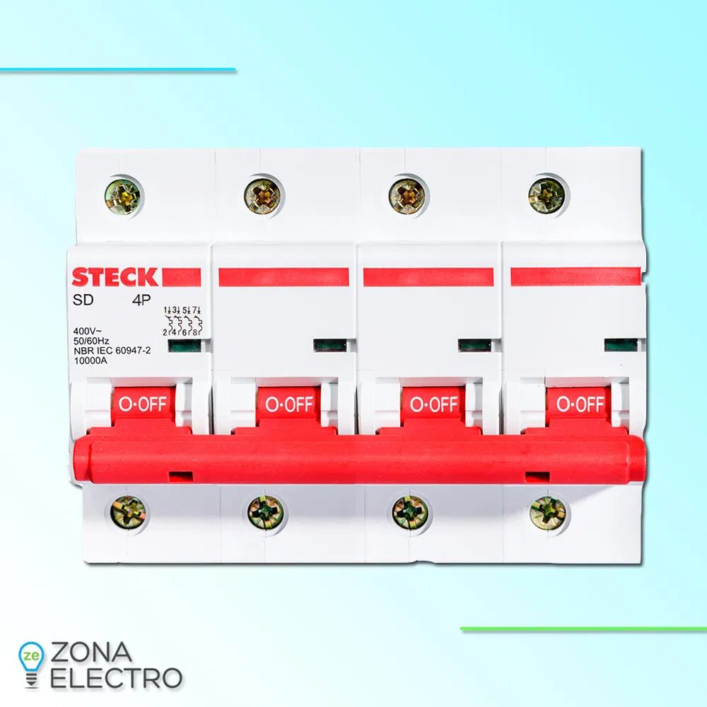 TERMICA 4X100A C 10KA SD4 STECK - SDD4C100