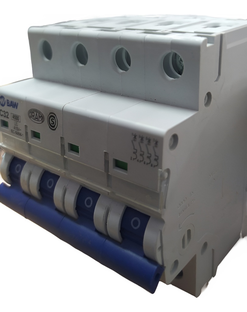 TERMICA 4X10A 4,5KA CURVA C BAW - K44C10