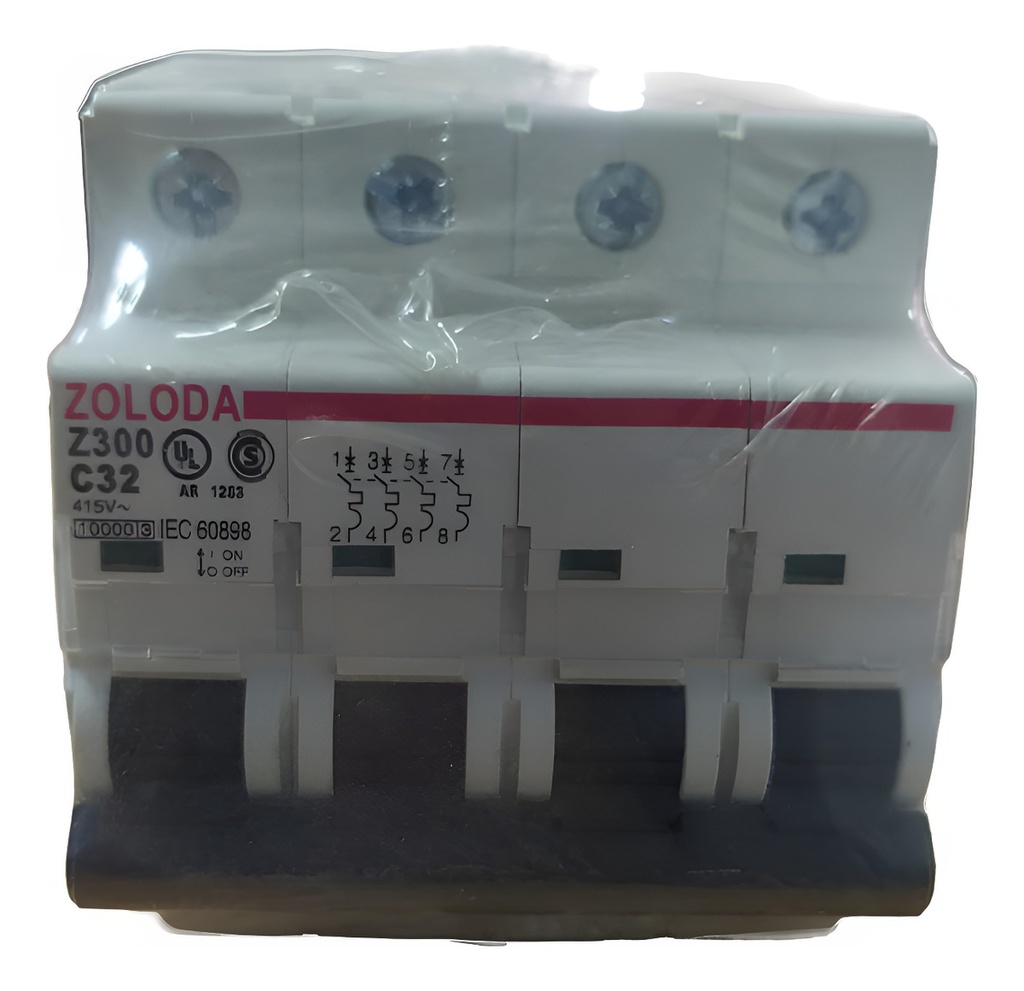 TERMICA 4X16A 4,5KA C ZOLODA - ACB416C4,5