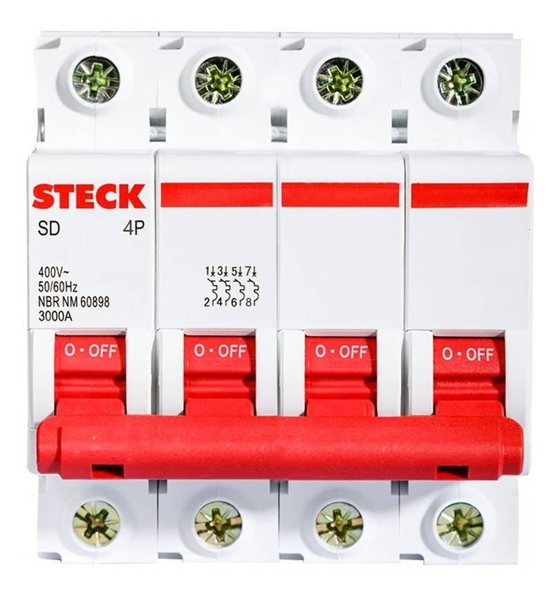 TERMICA 4X16A C 3KA STECK - SDD64C16