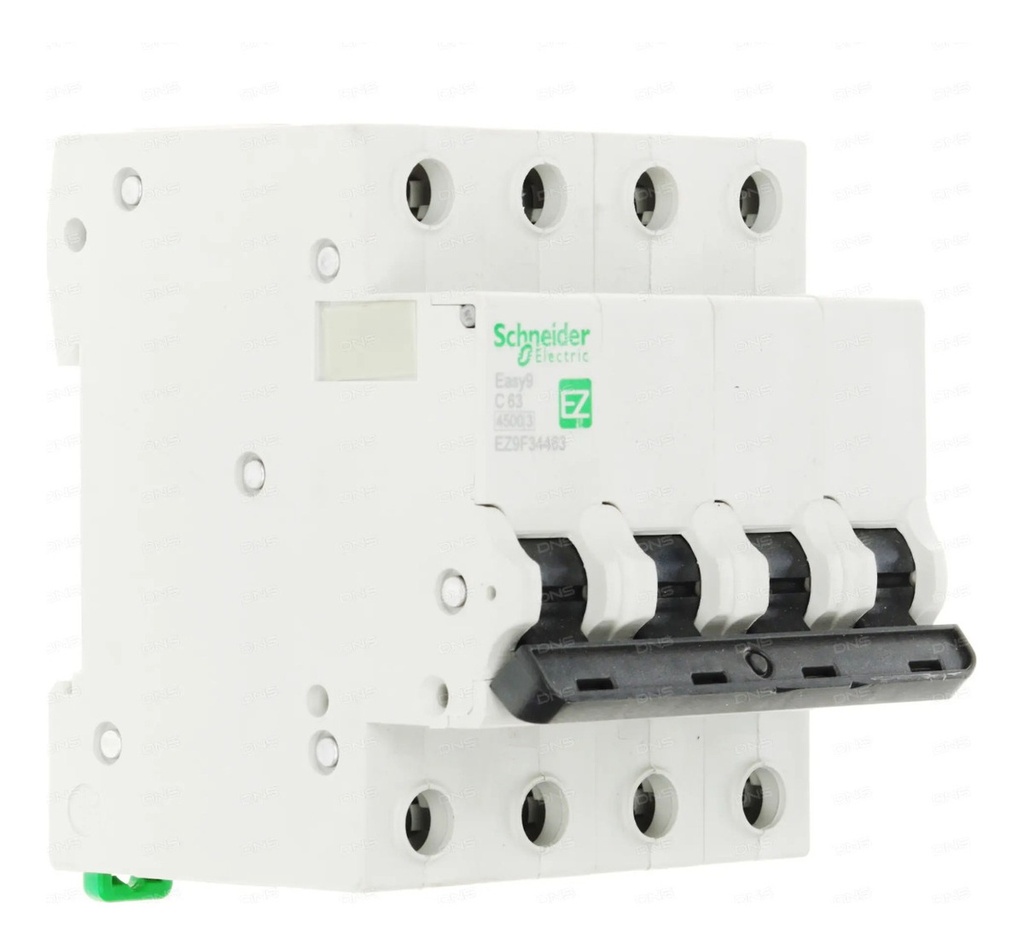 TERMICA 4X63A 4,5KA C SCHNEIDER - EZ9F34463