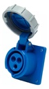 TOMA EMPOTRAR 2P+T 16A 250V IP67 SICA - 926302