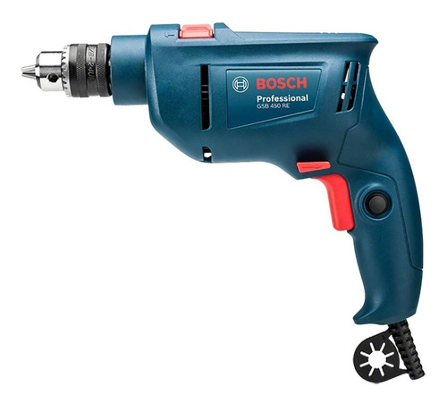 TALADRO PERCUTOR REV. 450W 10MM GSB 450 BOSCH - 06011B50H0