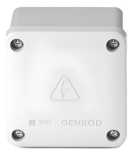 CAJA ESTANCA PASE  90X90X75 BL IP65 GENROD - 22090907B