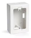 CAJA RECTANGULAR EXTERIOR BLANCA GENROD - 02215PB