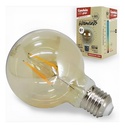 LAMPARA FILAMENTO GLOBO 6W A60 AMBAR E27 - CANDELA - 6808