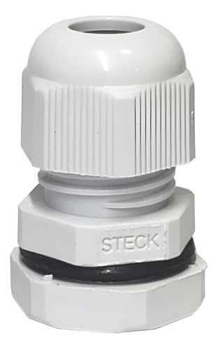 PRENSACABLE PG16 ALETADO CZ ROSCA CORTA STECK - S803CI