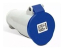 ACOPLE 2P+T 32A 200/250V 6H AZ STECK - N3256