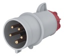 FICHA 3P+N+T 16A 380V 6H XENIA IP44 SCAME - 214-1637
