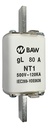 FUSIBLE ACR NH T01  80A 500V-50HZ GL BAW - NT180
