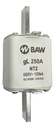 FUSIBLE ACR NH T02 250A 500V-50HZ GL BAW - NT2250