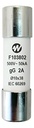 FUSIBLE CERAMICO 10X38MM.  2A GL BAW - F103802