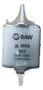 FUSIBLE ACR NH T03 400A 500V-50HZ GL BAW - NT3400