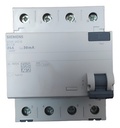 DISYUNTOR 4X25A 30MA AC SIEMENS - 5SV5342-0
