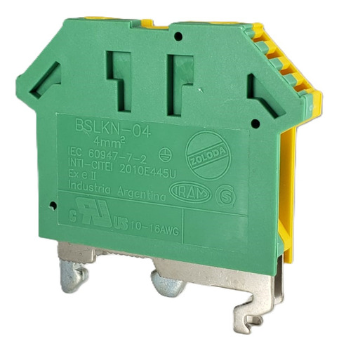 BORNE DE PUESTA A TIERRA  4 MM ZOLODA - BSLKN-04