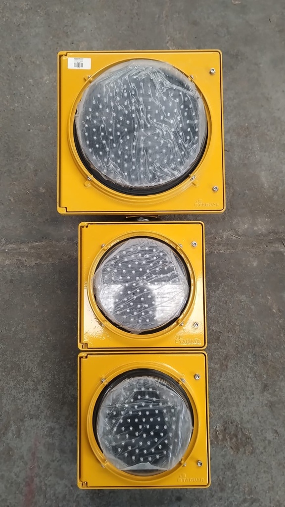 SEMAFORO MULTILED 1X300MM + 2X200MM COMPLETO TACUAR