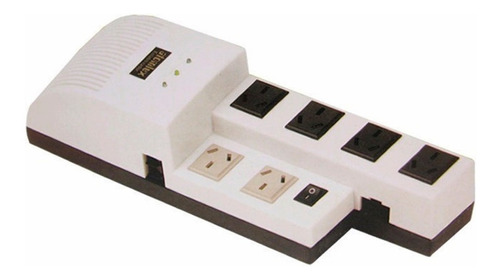 ESTABILIZADOR TENSION + FILTRO 6 TOMAS 500VA ATOMLUX - R 500@