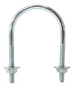 ABRAZADERA U-BOLT 1/4" X 1 1/2" GALV.