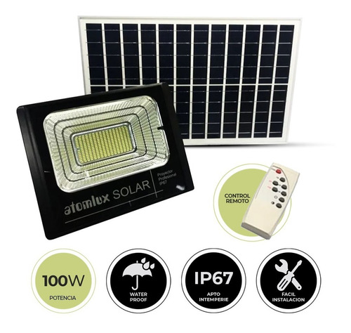 [520] PROYECTOR LED SOLAR 100W ATOMLUX - SOLAR100W