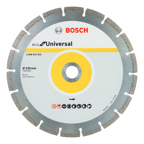[10105] DISCO DIAMANTADO SEGMENTADO 230MM BOSCH - 2608615031