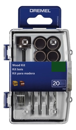 [10127] KIT DE ACC. P/MADERA, TALLAR, LIJA, PERFORAR DREMEL - 26150733AB