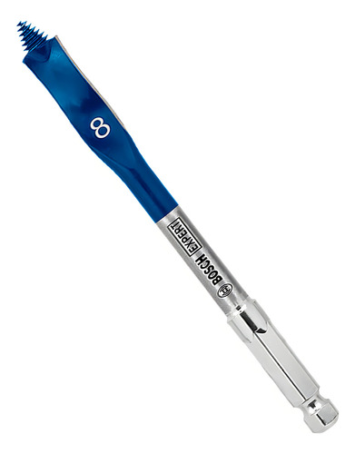 [10092] MECHA MADERA PLANA  8MM BOSCH - 2608900310
