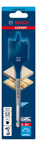 [10095] MECHA MADERA PLANA 32MM BOSCH - 2608900326