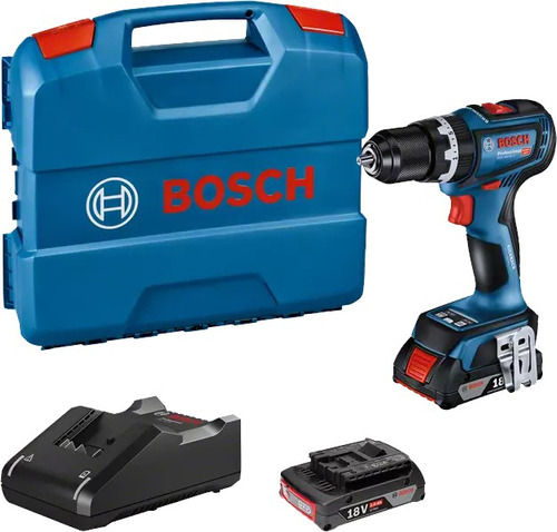 [10061] TALADRO PERCUTOR ATORNILLADOR GSB 18V-90 C 18V 1/2" BOSCH - 06019K61H1