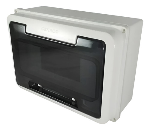 [2730] CAJA P/TERMICA PILASTRA 8 BOCAS IP65 BLANCA GENROD - 045000B