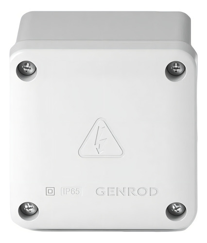[8137] CAJA ESTANCA PASE 115X115X80 BL IP65 GENROD - 22111108B