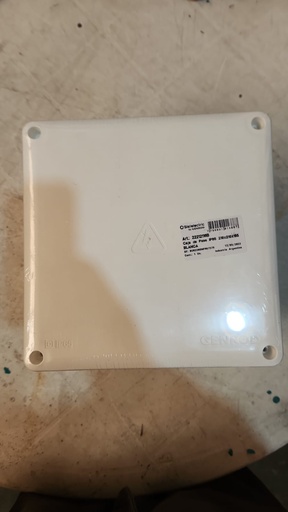 [8580] CAJA ESTANCA PASE 210X210X165 BL IP65 GENROD - 22212116B