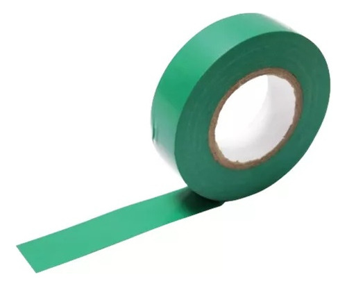 [8729] CINTA ADHESIVA VERDE PVC 19MM X 20MTS AE - CA19 VE