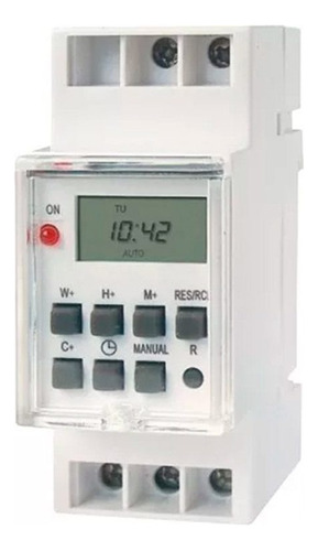 [8954] TIMER DIGITAL PROGRAMABLE DIN DAYTON - XTIM03207