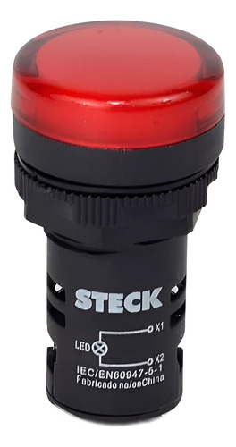 [6378] PILOTO LED AMARILLO 24V AC/DC STECK - SLDS243