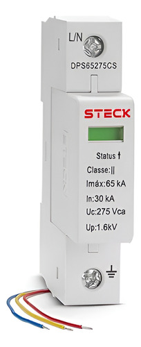 [6507] PROTECTOR SOBRETENSION C/CARTUCHO 65KA 275V CLASEII STECK - DPS65275C