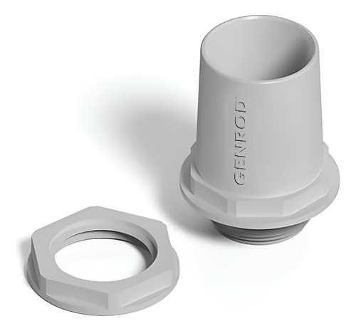 [2803] CONECTOR DE PVC TUBO RIGIDO 22MM GENROD - CTRG022E