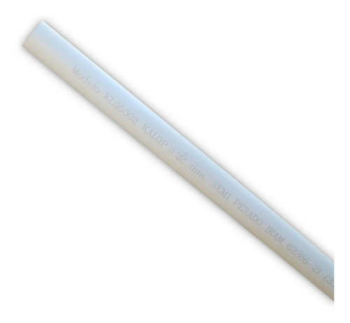 [4026] CAÑO PVC RIGIDO SEMIPESADO 22MM (3 MTS) KALOP - KL05002